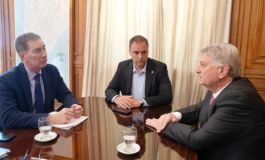 Ziliotto reclamó por la deuda de Nación y rechazó la Reforma Laboral tras la reunión con Adorni y Santilli