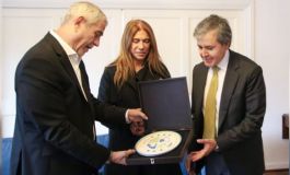 Ferraresi fue recibido por el embajador de Colombia: 'Latinoamérica debe ser libre de toda dominación extranjera'