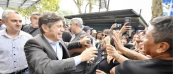 Kicillof en la Marcha Universitaria: 
