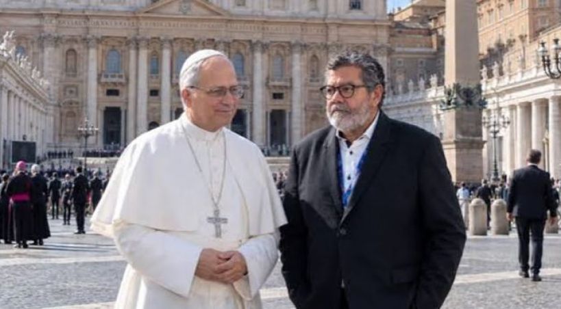 Delegación de la CGT expuso ante el Papa la situación del país