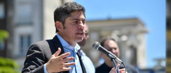 Tras lanzarse como candidato, Kicillof pide construir una &ldquo;alternativa política amplia&rdquo; para derrotar a Milei